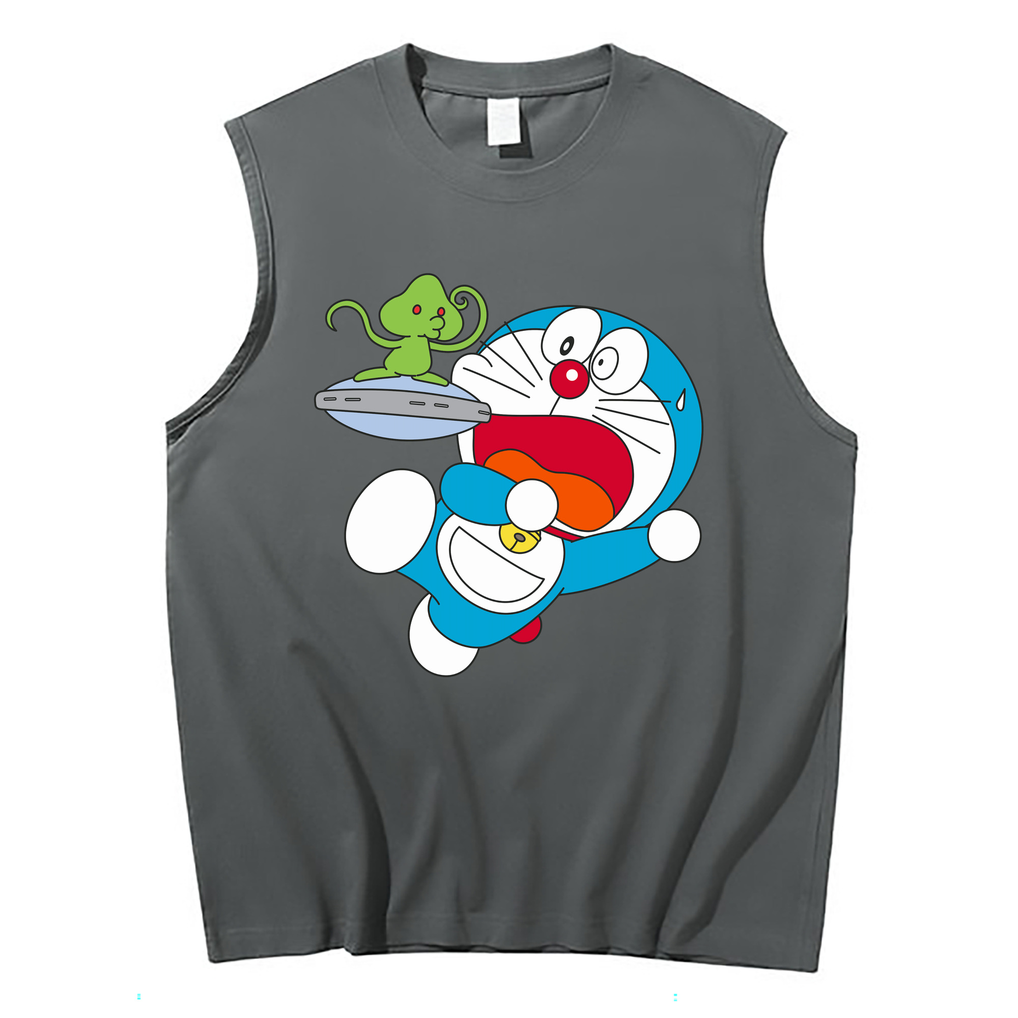 （画像用） ドラえもん Doraemon コットン100％タンクトップ（フロントプリント）